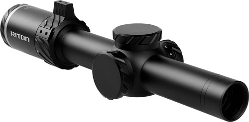RITON 3 TACTIX SCOPE 1-8X24 - 30MM SFP ILLUM OT RETICLE BLK