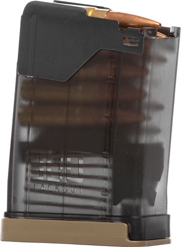 LANCER MAGAZINE L5AWM AR-15 - 300BLK 10RD TRANSLUCENT SMOKE LANCER MAGAZINE L5AWM AR-15 - 300BLK 10RD TRANSLUCENT SMOKE - Image 2