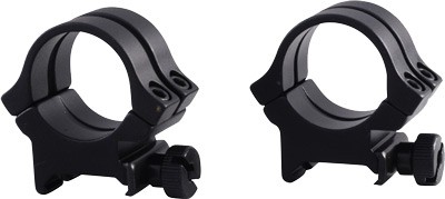 WEAVER RINGS DETACHABLE QUAD- - LOCK 1" HIGH MATTE .332"
