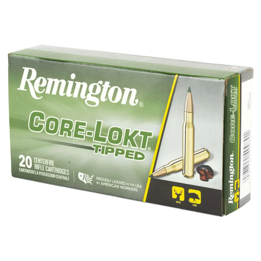 REMINGTON RT243WA 243 WIN 95GR CORE-LOKT TIPPED 20 RD/BX 10 BX/CS REMINGTON RT243WA 243 WIN 95GR CORE-LOKT TIPPED 20 RD/BX 10 BX/CS - Image 2