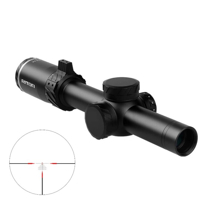 RITON OPTICS 5 TACTIX 1-10X24 30MM FFP MIL