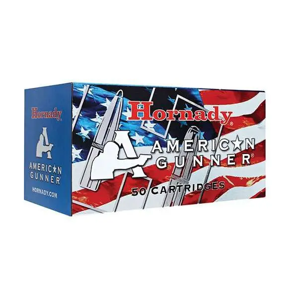 HORNADY AMERICAN GUNNER 308 WIN 155GR BTHP 50RD BX 500RD CASE