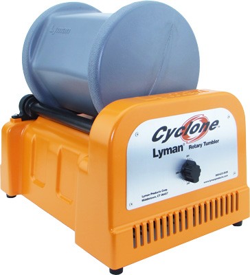 LYMAN CYCLONE ROTARY TUMBLER - WITH STEEL MEDIA & SIFTER