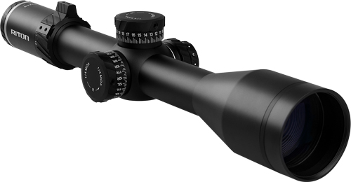 RITON 7 CONQUER SCOPE 4-32X56 - 34MM FFP ILLUM MOR MOA BLACK