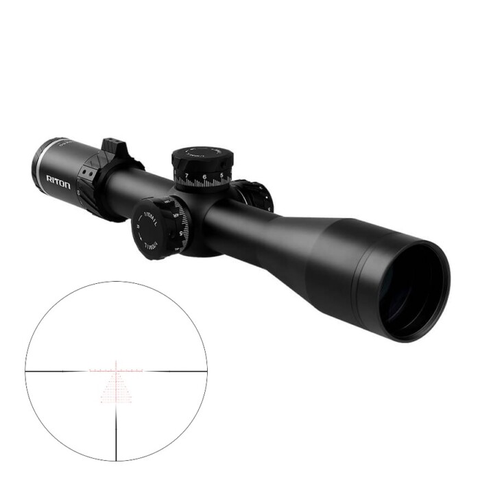 RITON OPTICS 7 CONQUER 3-18X50 MRAD FFP IL