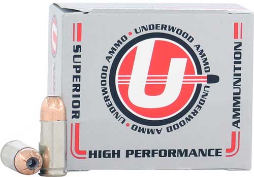 UNDERWOOD 9MM LUGER +P 147GR - JHP 20RD 10BX/CS