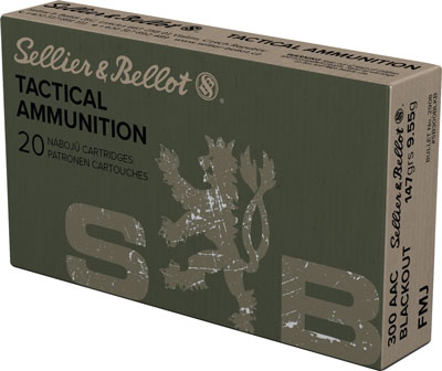 S&B 300 AAC 147GR FMJ - 20RD 50BX/CS