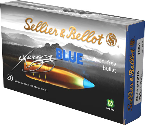 S&B 30-06 165GR TXRG BLUE - 20RD 12BX/CS