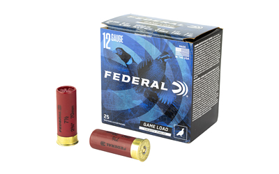 FED GAME LOAD 12GA 2.75" #7.5 25/250