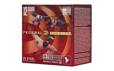 FED ULT STL 12GA 3" 1.25OZ #2/#4 25 FED ULT STL 12GA 3" 1.25OZ #2/#4 25