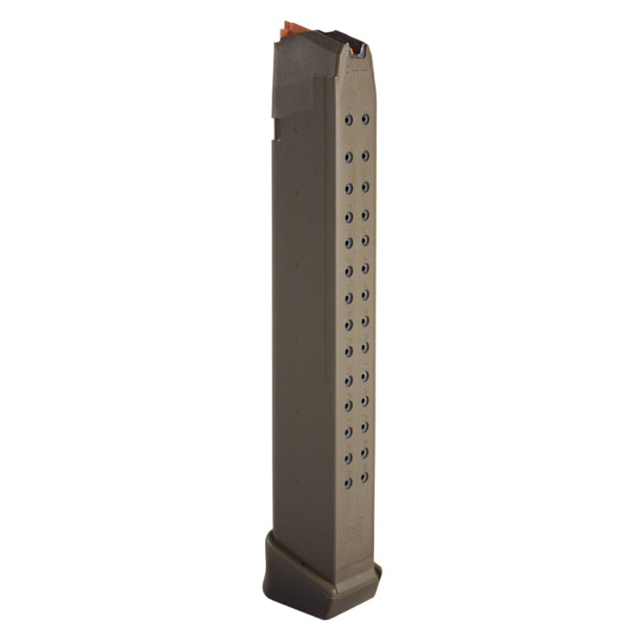 GLOCK MAGAZINE GLK 9MM 33RD FDE PKG