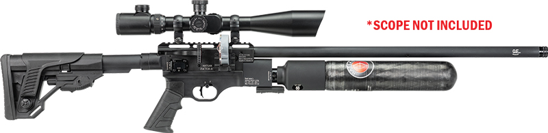 HATSAN FACTOR RC .22 PCP - SIDE LEVER 2-MAGS BLACK HATSAN FACTOR RC .22 PCP - SIDE LEVER 2-MAGS BLACK - Image 2