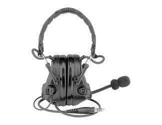 PELTOR COMTAC V HEADSET W/ MIC BLK