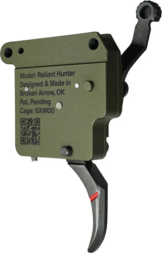 RISE TRIGGER RELIANT HUNTER - REM 700 2-5LB CURVED GREEN/BLK