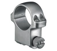 RUGER RING 1" HIGH STAINLESS
