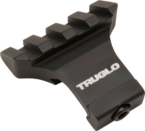 TRUGLO 1-PIECE PICATINNY RISER - MOUNT 45 DEGREE OFFSET MOUNT