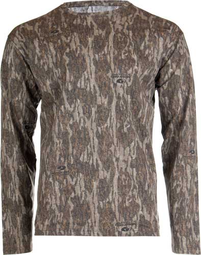 HABIT BEAR CAVE LONG SLEEVE - TEE MO BOTTOMLAND X-LARGE