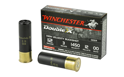 WIN DBL X HV 12GA 3" 00BK 12P 5/250