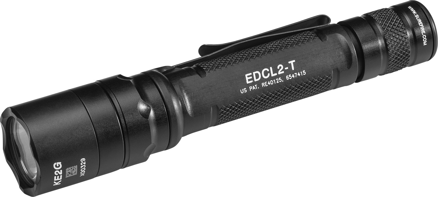 SUREFIRE EDC TACTICAL 5/1200LU BLK DUAL SUREFIRE EDC TACTICAL 5/1200LU BLK DUAL