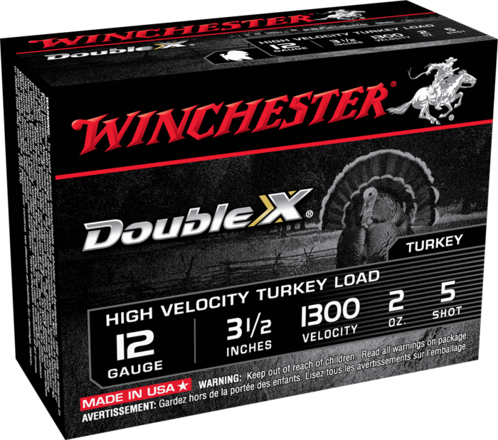 WINCHESTER DOUBLE X 12GA 3.5" #5 SUPREME 10RD BX 100RD CASE
