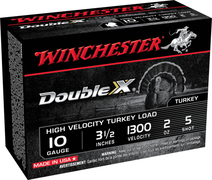 WINCHESTER DOUBLE X HV TURKEY 10G 3.5" 2OZ #5