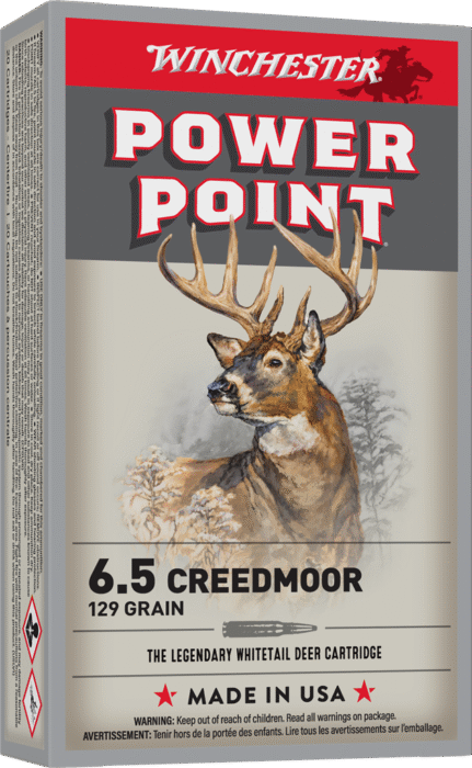 WINCHESTER SUPER X POWER POINT 6.5CM 129GR 20RD BX 200RD CASE
