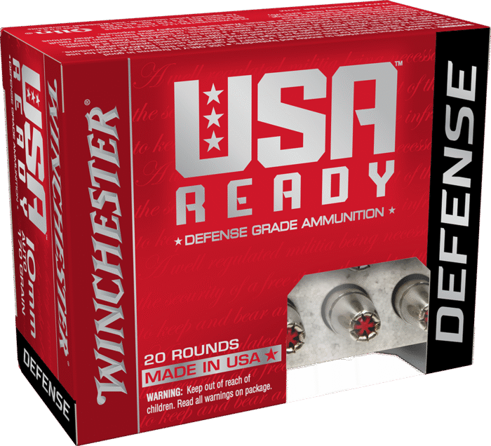 WINCHESTER USA READY 10MM 170G HX VNT HP 20RD BX 200RD CASE