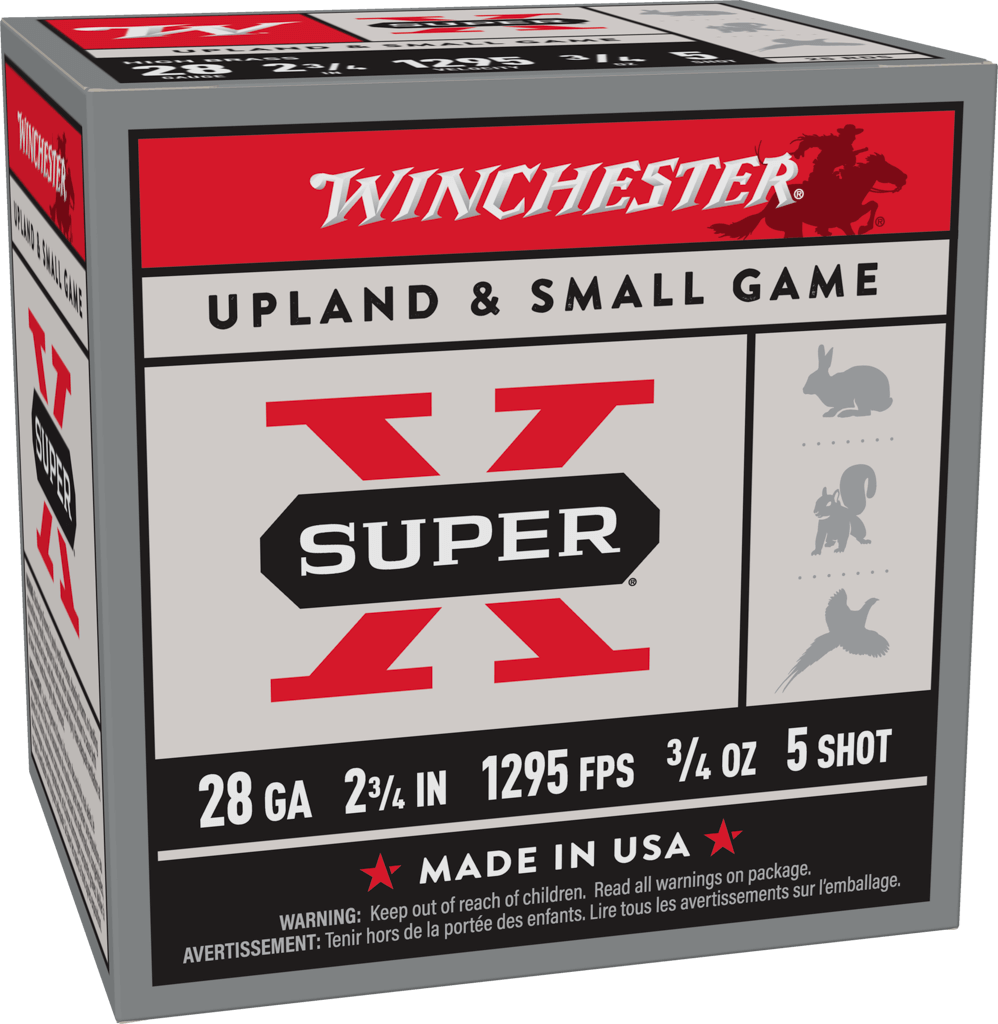 WINCHESTER 28G SPR X UPLAND #5 3/4OZ 25RDS WINCHESTER 28G SPR X UPLAND #5 3/4OZ 25RDS