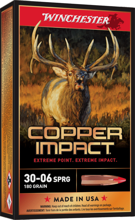 WINCHESTER COPPER IMPACT 3006SPFLD 180G LF 20RD BX 200RD CASE