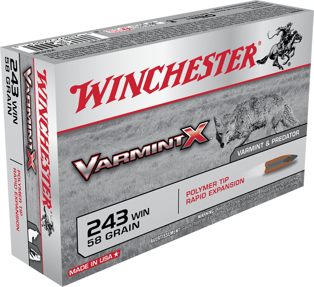 WINCHESTER SUPER X POWER POINT 243WIN 58GR 20RD BX 200RD CASE WINCHESTER SUPER X POWER POINT 243WIN 58GR 20RD BX 200RD CASE