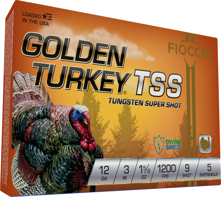GLDN TRKY TSS TUNGSTEN 12G 3" 9SHT 1-5/8 GLDN TRKY TSS TUNGSTEN 12G 3" 9SHT 1-5/8