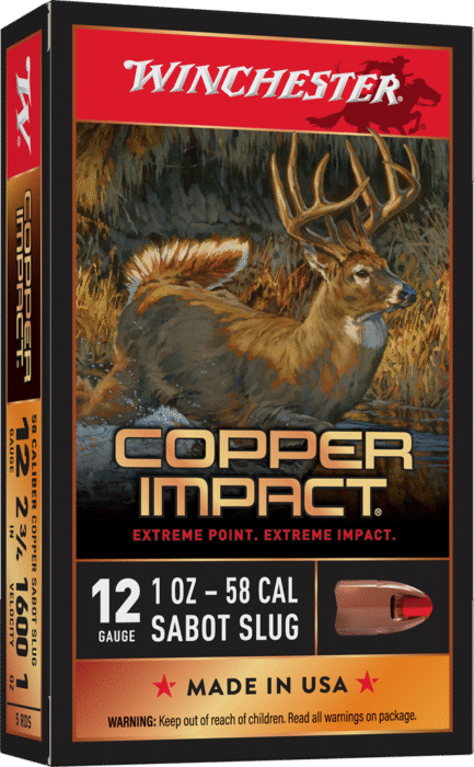 WINC COPPER IMPCT 12G 1OZ SLUG 5RD BX