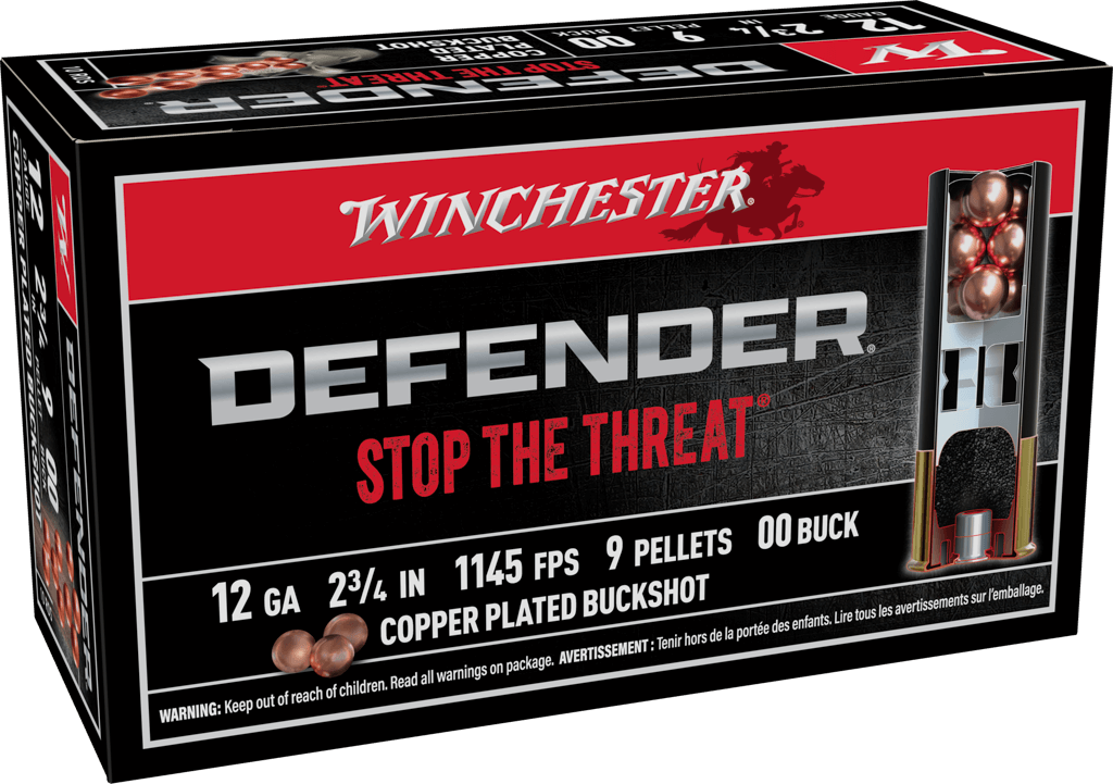 WINCHESTER DEFENDER 12GA 00BUCK 10RD BX WINCHESTER DEFENDER 12GA 00BUCK 10RD BX
