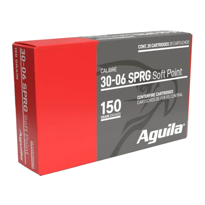 AGUILA 30-06 SPRG 150GR INTERLOCK BTSP 20RD BX 10 BOXES PER CASE