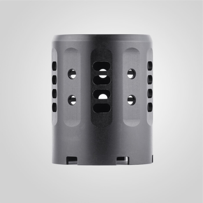 DEAD AIR  P-SERIES PYRO 2.0 45CAL SHROUD FOR P-SERIES ADAPTERS, BOOSTERS & DIRECT THREAD