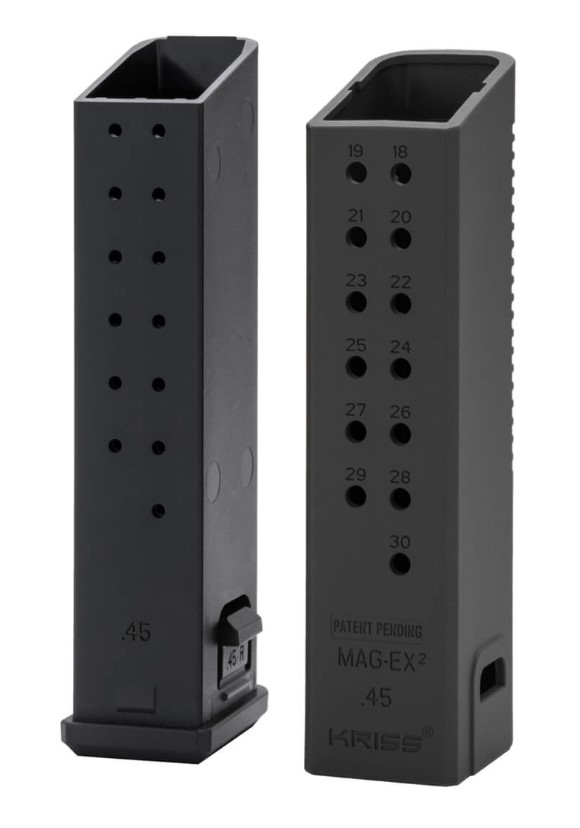 KRISS USA MAGEX2 EXTENSION KIT 45ACP BLK KRISS USA MAGEX2 EXTENSION KIT 45ACP BLK