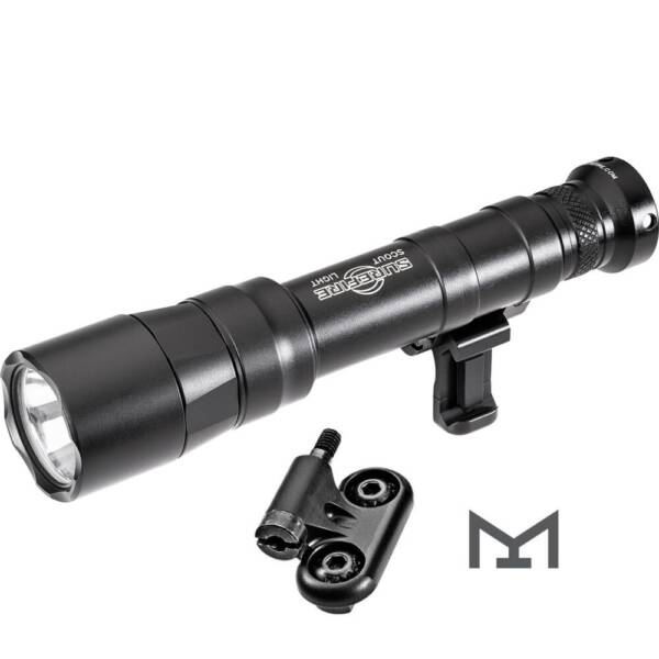 M640DFT-PRO Turbo Scout Light Pro | 18650 Rechargeable/CR123A | White | Black | Aluminum