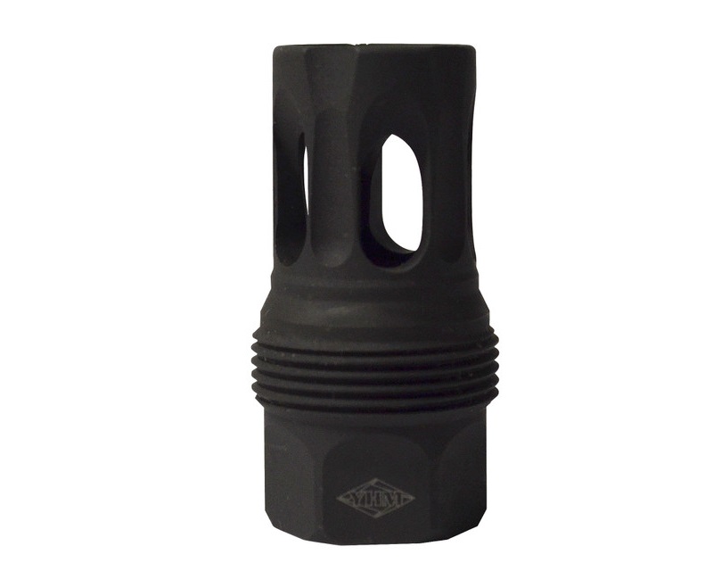 YANKEE HILL MACHINE COMPANY SHORT SRX FLASH HIDER 5/8-24 YANKEE HILL MACHINE COMPANY SHORT SRX FLASH HIDER 5/8-24