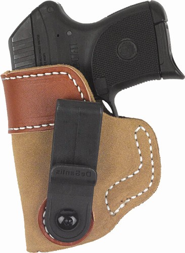 DESANTIS SOFT TUCK HOLSTER IWB - LH LTHR FITS GLOCK 43 NATURAL