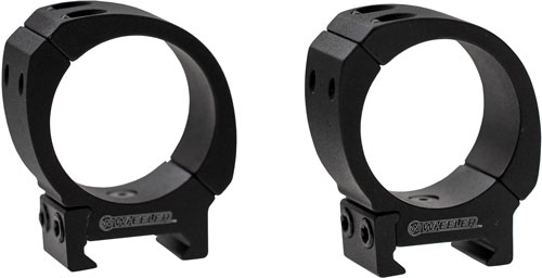 WHEELER SPORTER WEAVER/PIC - SCOPE RINGS 30MM MED MT BLACK