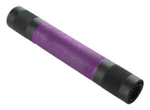 HOGUE AR-15 FREE FLOAT FOREND - RIFLE LENGTH PURPLE GRIP AREA