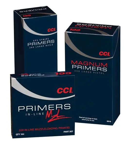 CCI 250 MAG LARGE RIFLE PRIMER 100 RD/BX 10BX/BRICK 50 BX/CS