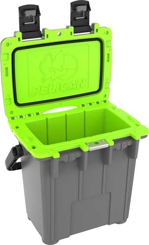 PELICAN COOLERS IM 20 QUART - ELITE DKGRAY/GREEN LEG CUT OUT PELICAN COOLERS IM 20 QUART - ELITE DKGRAY/GREEN LEG CUT OUT - Image 2