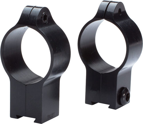 TALLEY 30MM 22 ANSCHUTZ STEEL - RIMFIRE RINGS HIGH FOR DVETAIL