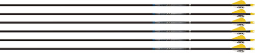 EASTON ARROW SONIC 6.0 400 - W/2" BULLY VANES 6-PACK