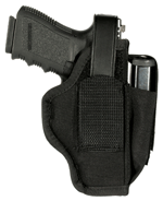 BLACKHAWK AMBIDEXTROUS HOLSTER - W/MAG POUCH #03 LARGE AUTOS