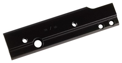 WEAVER BASE SIDE MOUNT #3B - BLACK
