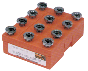 LYMAN X-SHELLHOLDER 12 PIECE - SET & STORAGE BOX