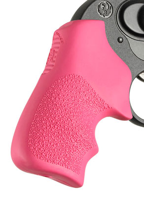 HOGUE GRIPS TAMER RUGER LCR - PINK W/FINGER GROOVE HOGUE GRIPS TAMER RUGER LCR - PINK W/FINGER GROOVE - Image 2