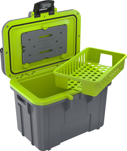 PELICAN COOLERS IM 8 QUART - GRAY/GREEN ICE PACK & STORAGE PELICAN COOLERS IM 8 QUART - GRAY/GREEN ICE PACK & STORAGE - Image 2